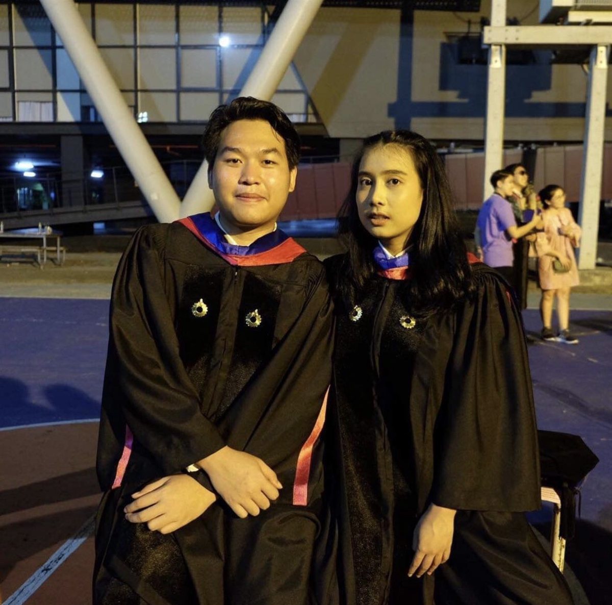 2561 · couple gown evening